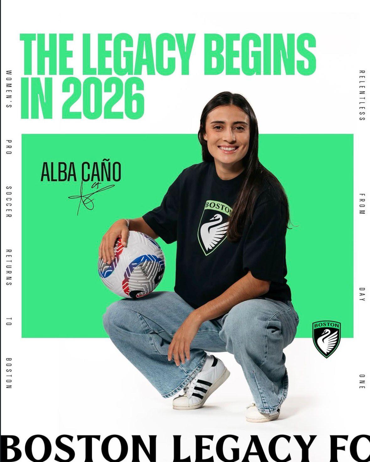 Alba Caño ficha por el Boston Legacy