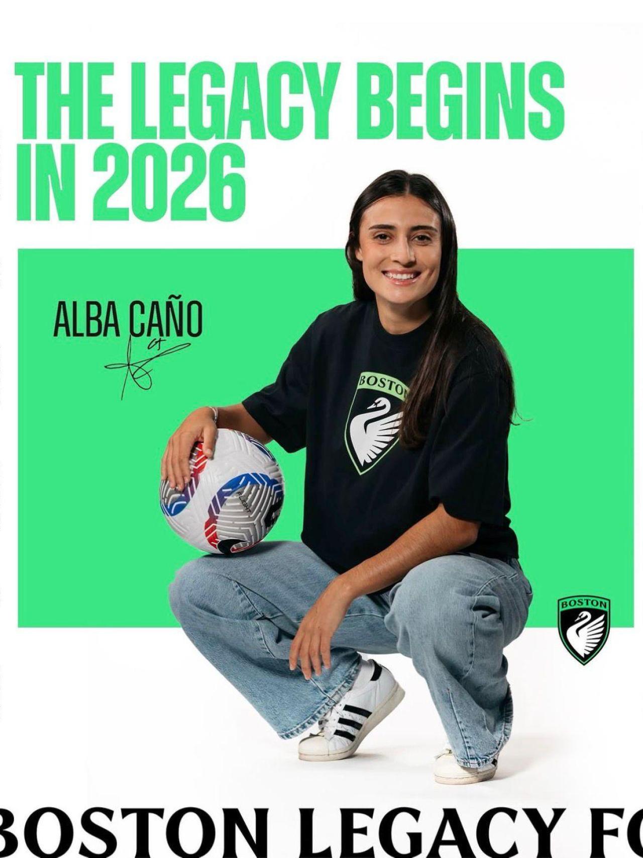 Alba Caño ficha por el Boston Legacy