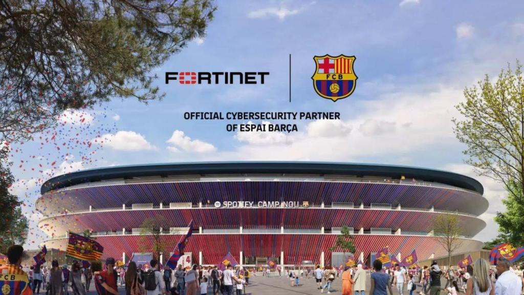 El Barça anuncia el seu acord amb Fortinet