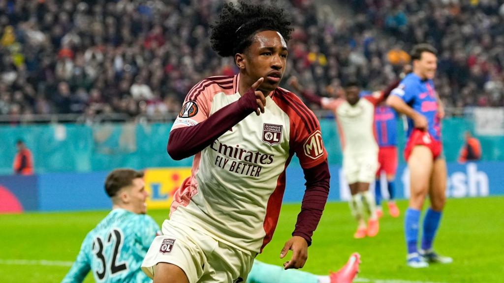 Malick Fofana, extremo del Olympique de Lyon