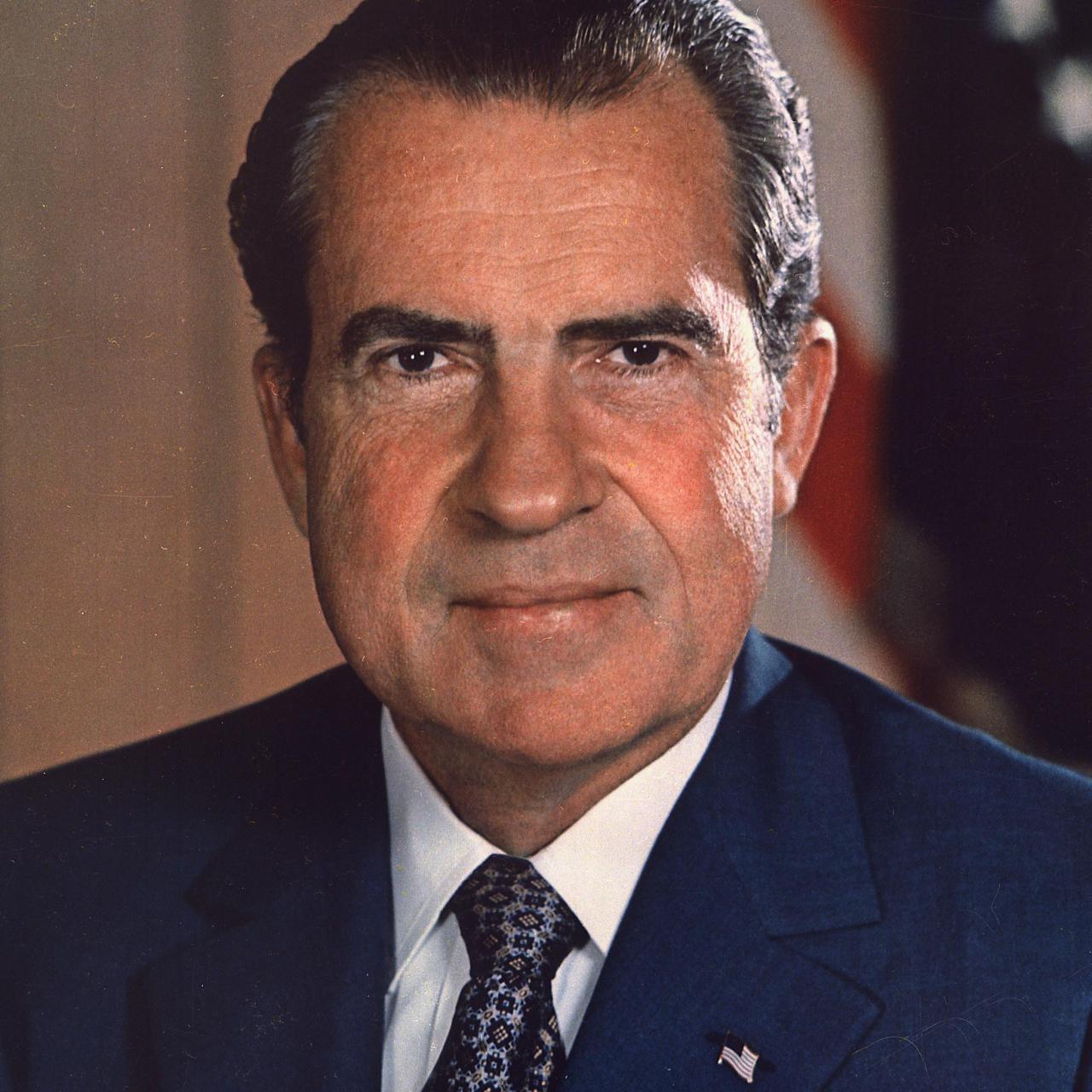 El president dels Estats Units als anys setanta, el republicà Richard Nixon