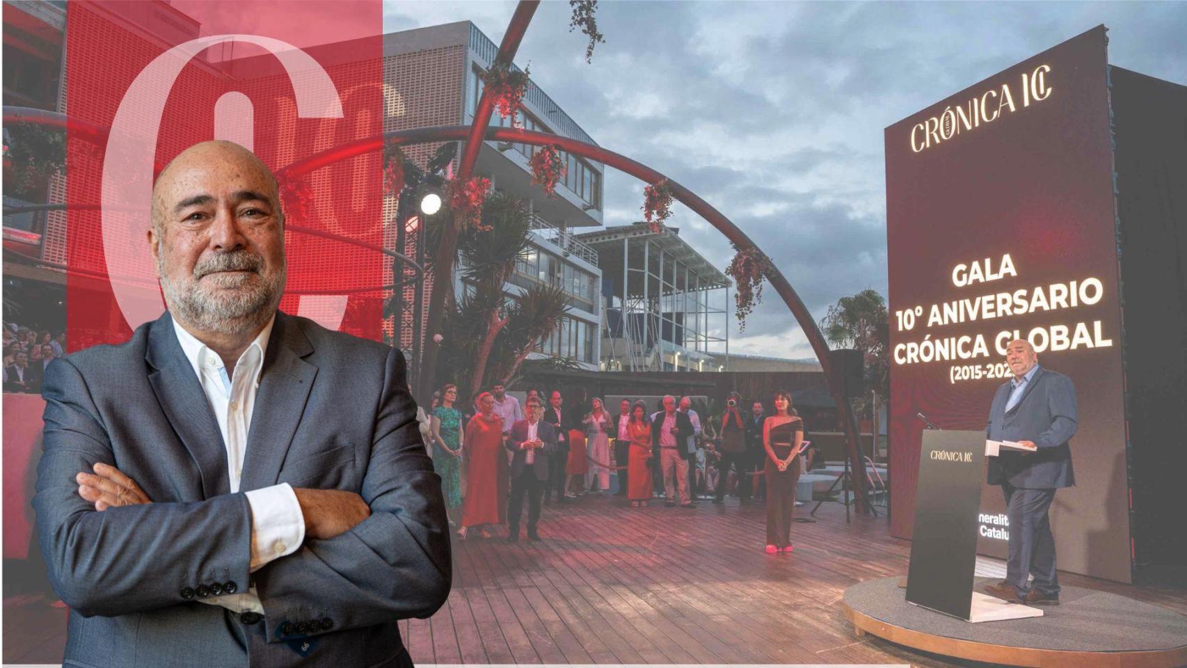 Imagen de la celebración del 10º aniversario de Crónica Global