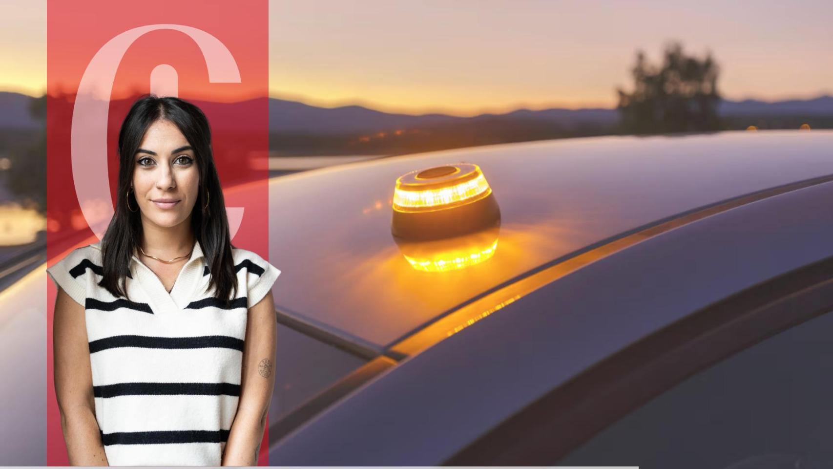 Imagen de archivo de una baliza v16