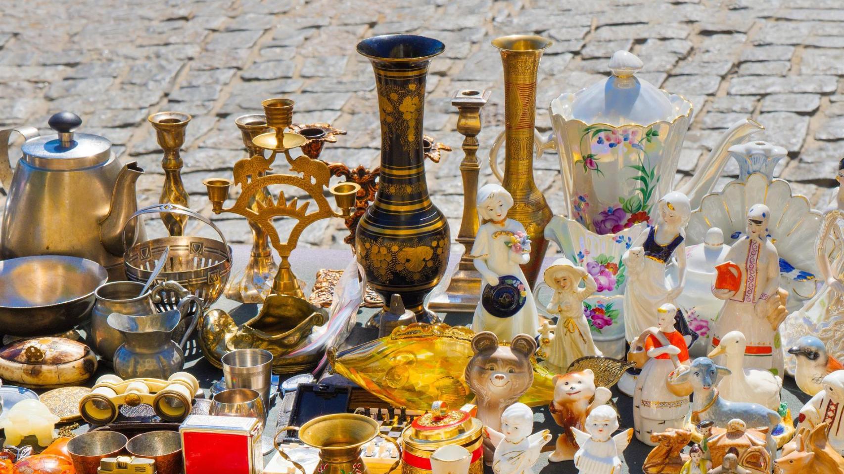Mercado de antigüedades