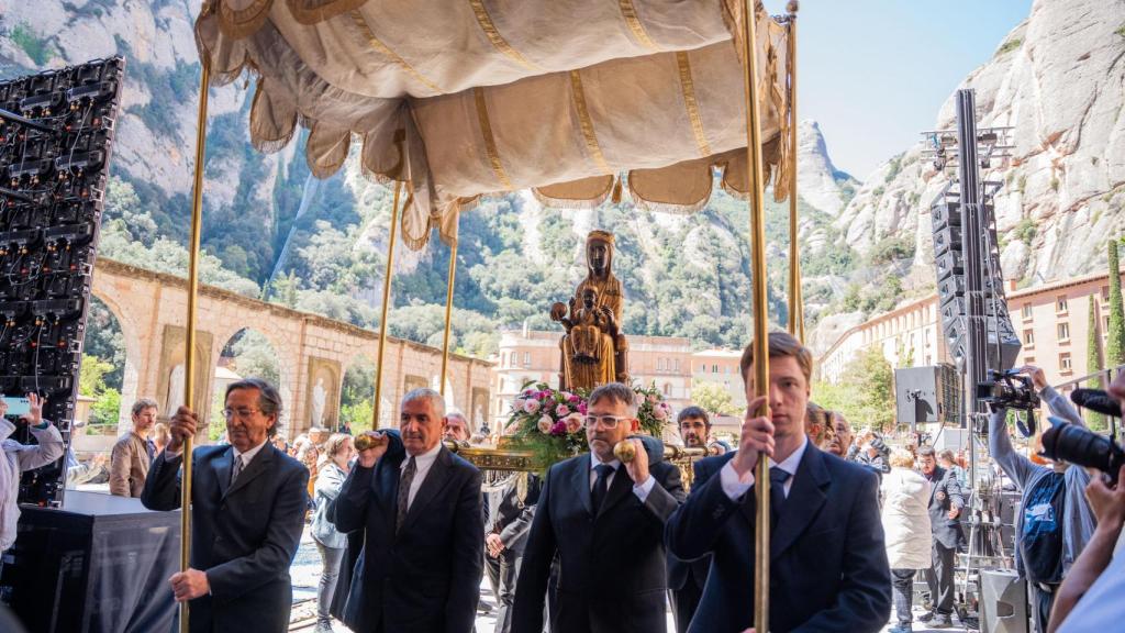 Procesión de la Virgen de Montserrat por su Milenario