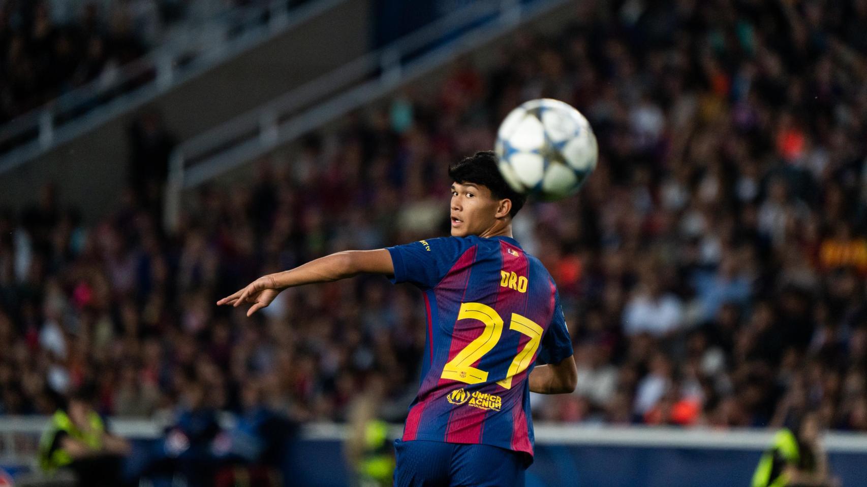 Dro en el partido de Champions ante el Olympiakos