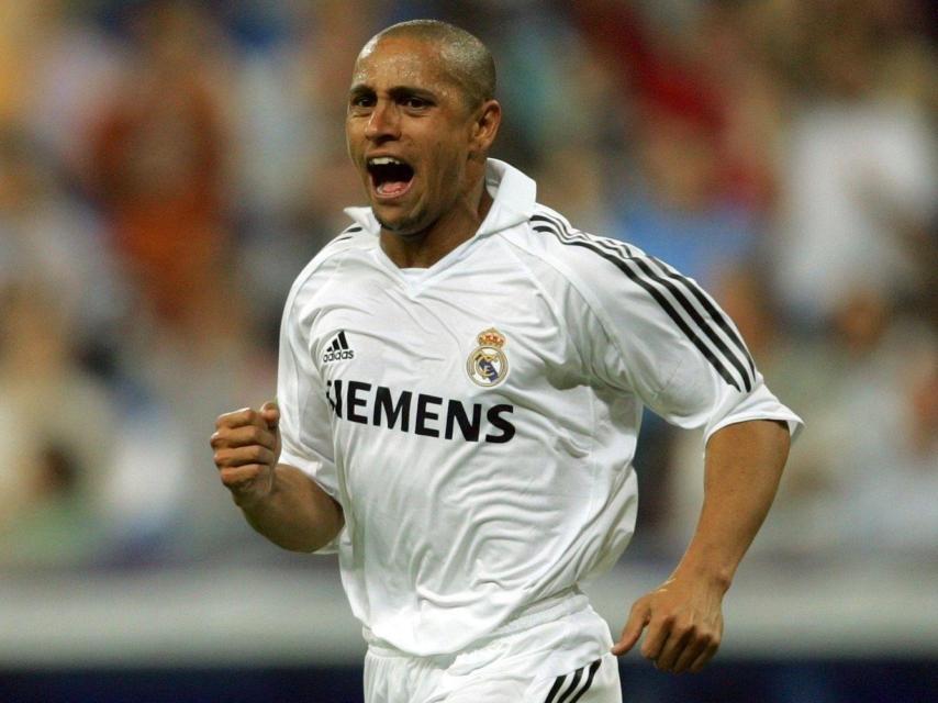 Roberto Carlos, amb el Reial Madrid