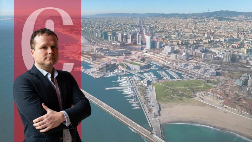 Ignasi Jorro, director de Crónica Global, y el Port Fórum de Barcelona