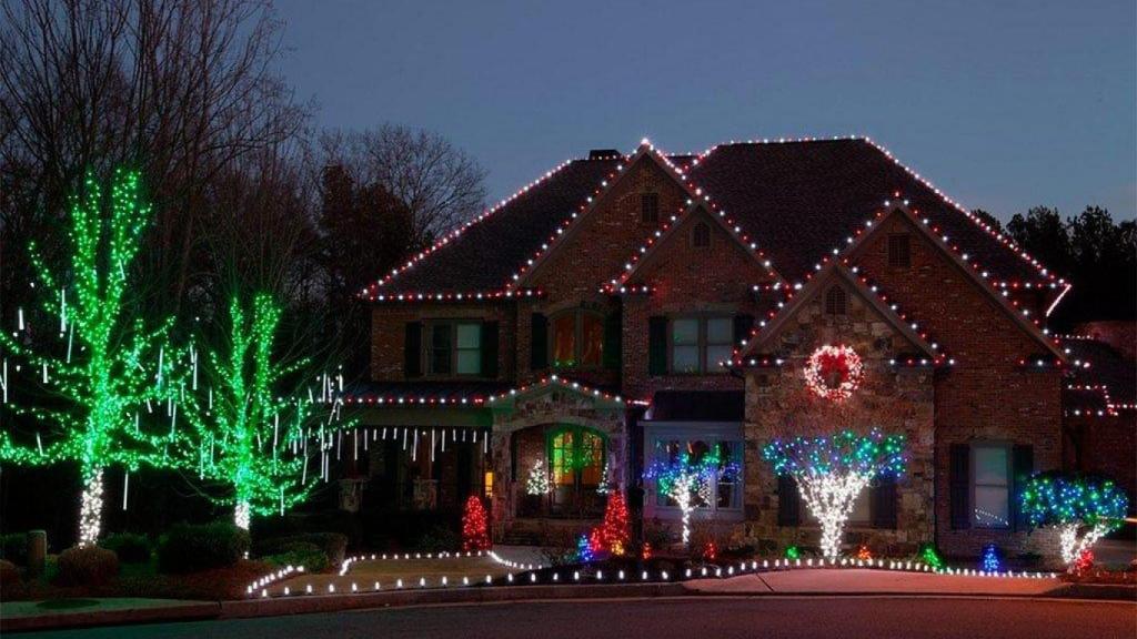 Casa de Navidad / Imagen de Archivo