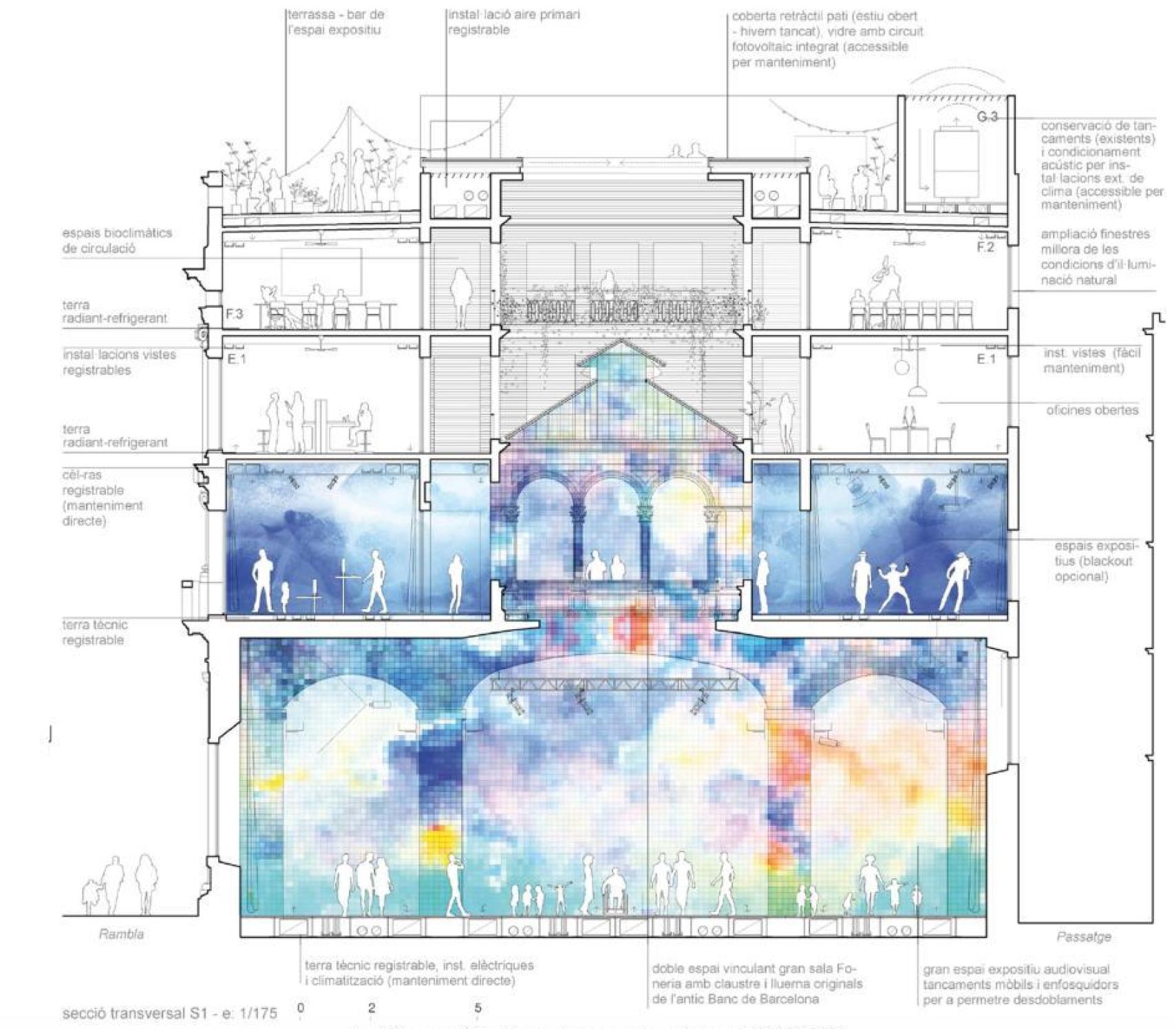 Imatge del projecte del concurs d'H Arquitectes