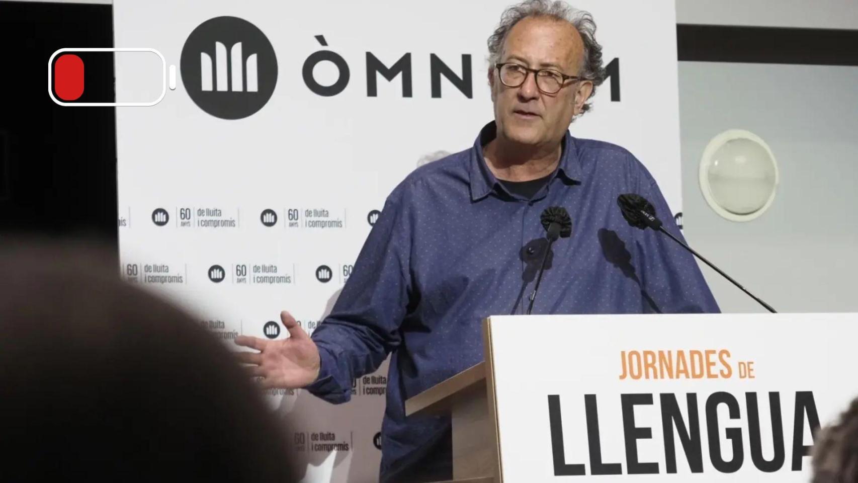 El presidente de Òmnium Cultural, Xavier Antich