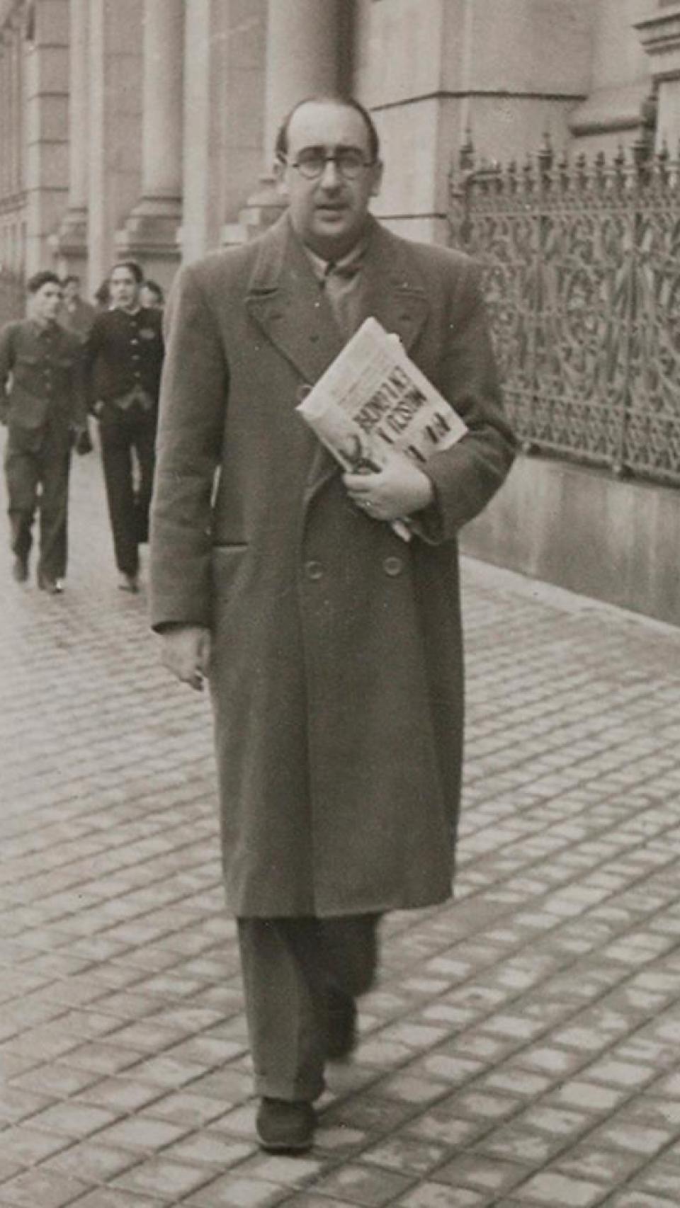 Cunqueiro durante sus años en Madrid