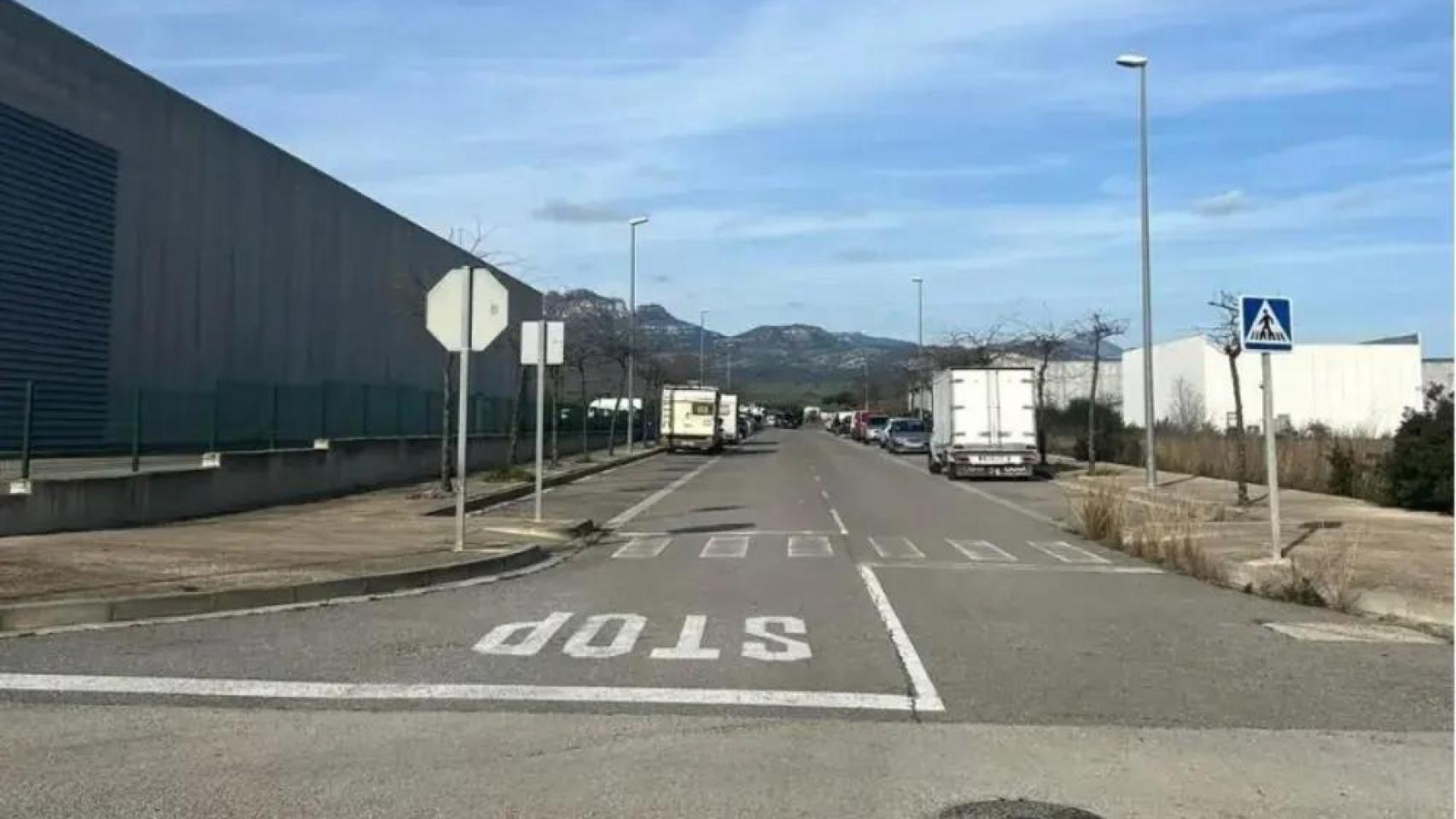 Polígono de les Mataltes, en La Sènia