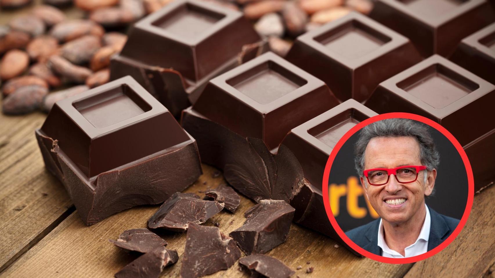 Jordi Hurtado y chocolate