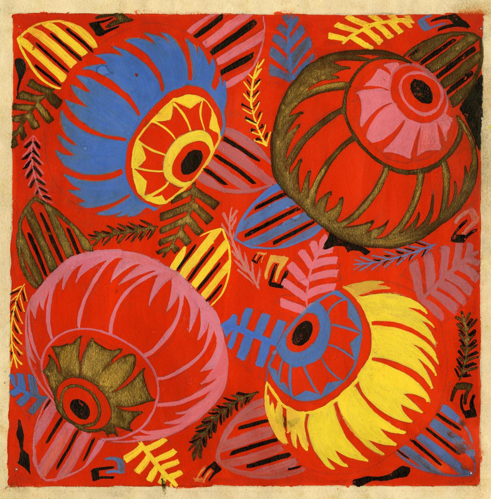 'Estilització Japonesa', un dels dibuixos de Francisca Rius