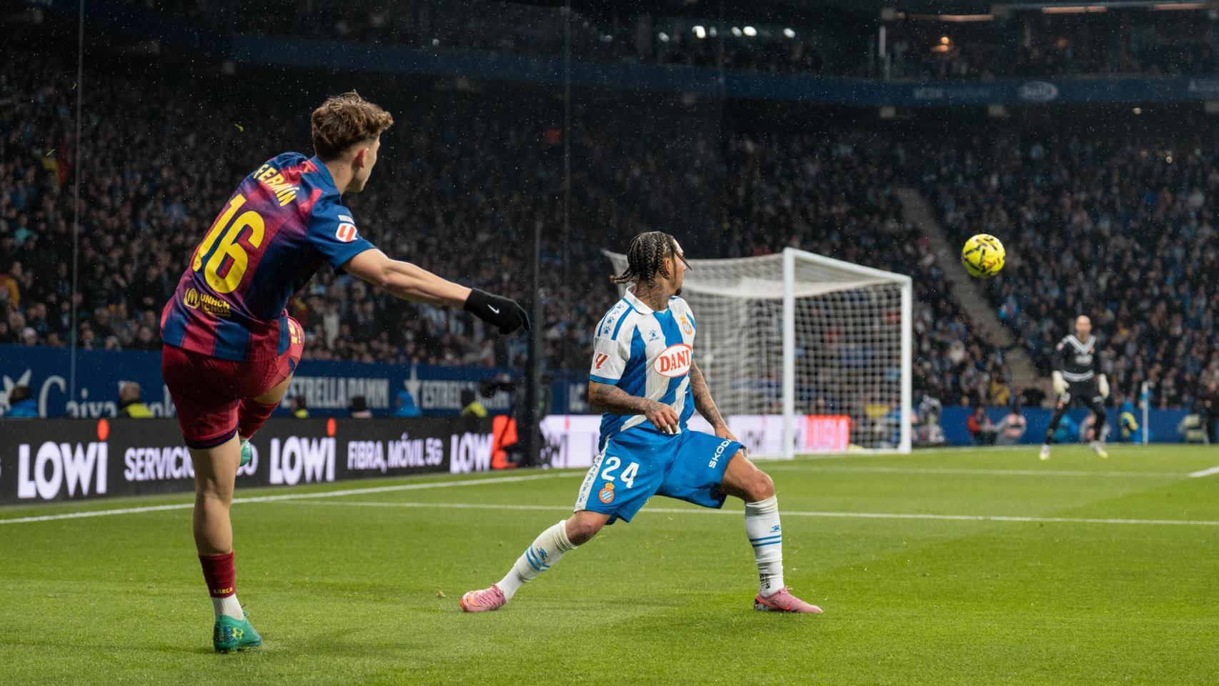 Fermín López, contra el Espanyol