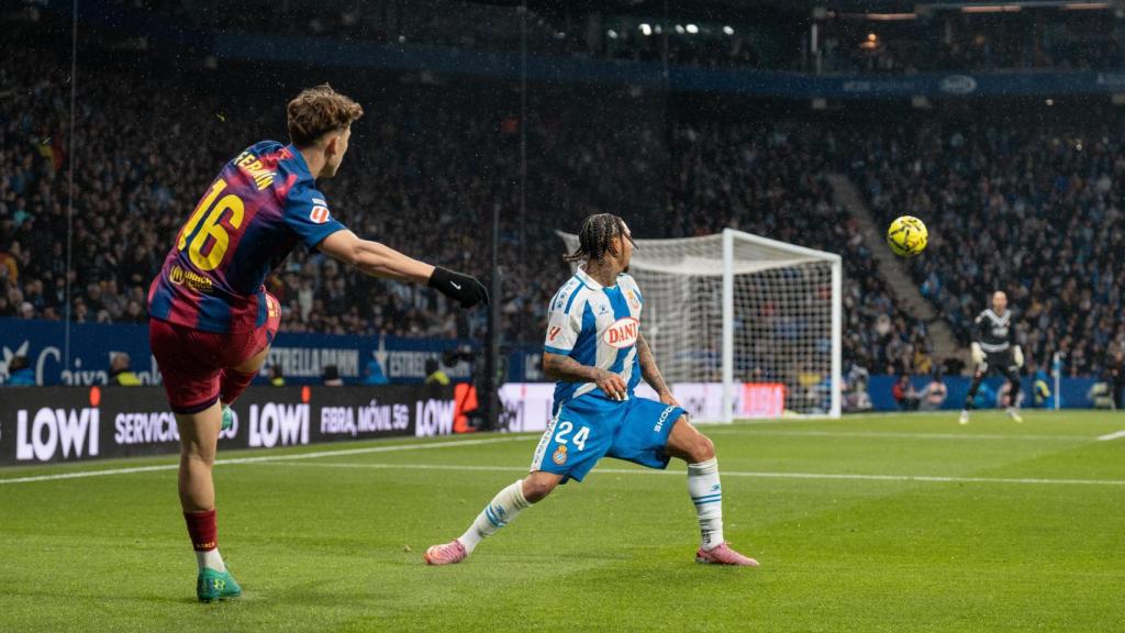 Fermín López, contra el Espanyol