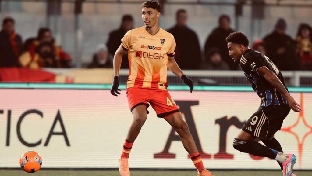 Tiago Gabriel, durante un partido con el Lecce