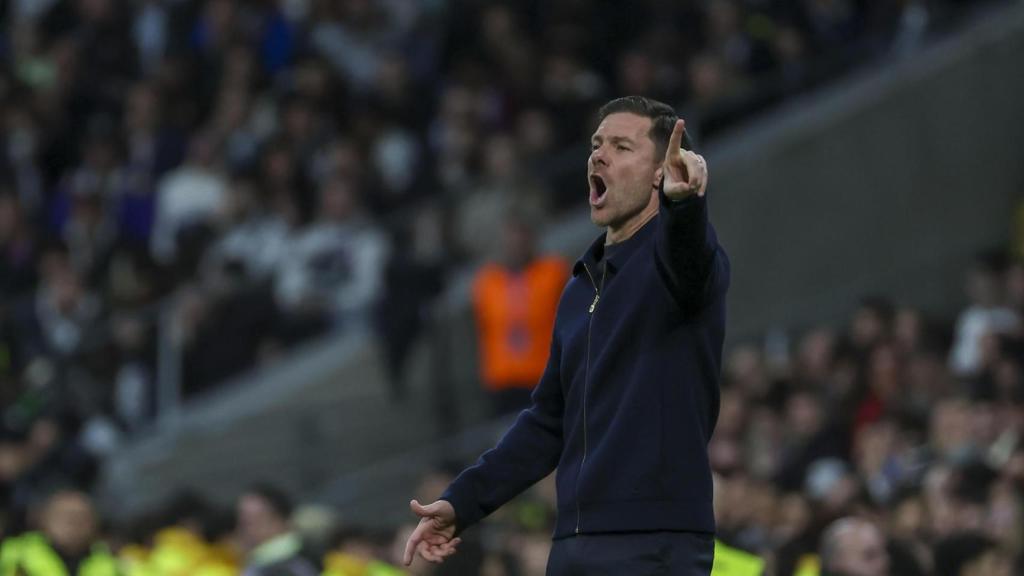 Xabi Alonso durante el Real Madrid-Betis