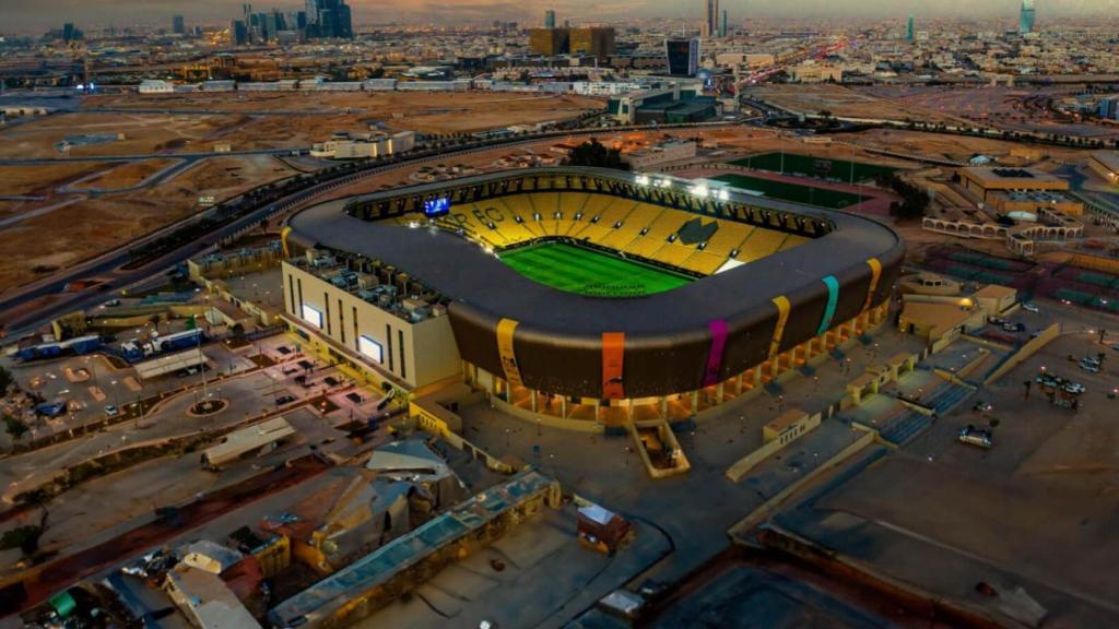 King Saud University Stadium, sede de la Supercopa de España en Arabia Saudí en 2024