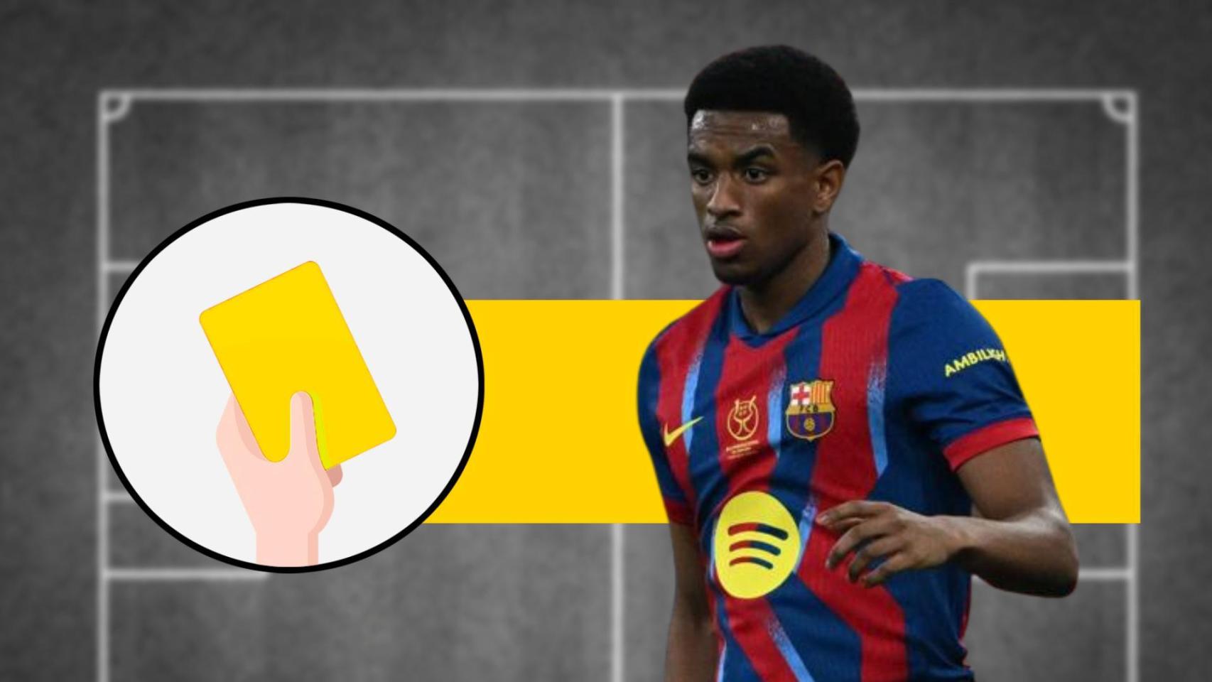 Tarjeta amarilla: Alejandro Balde