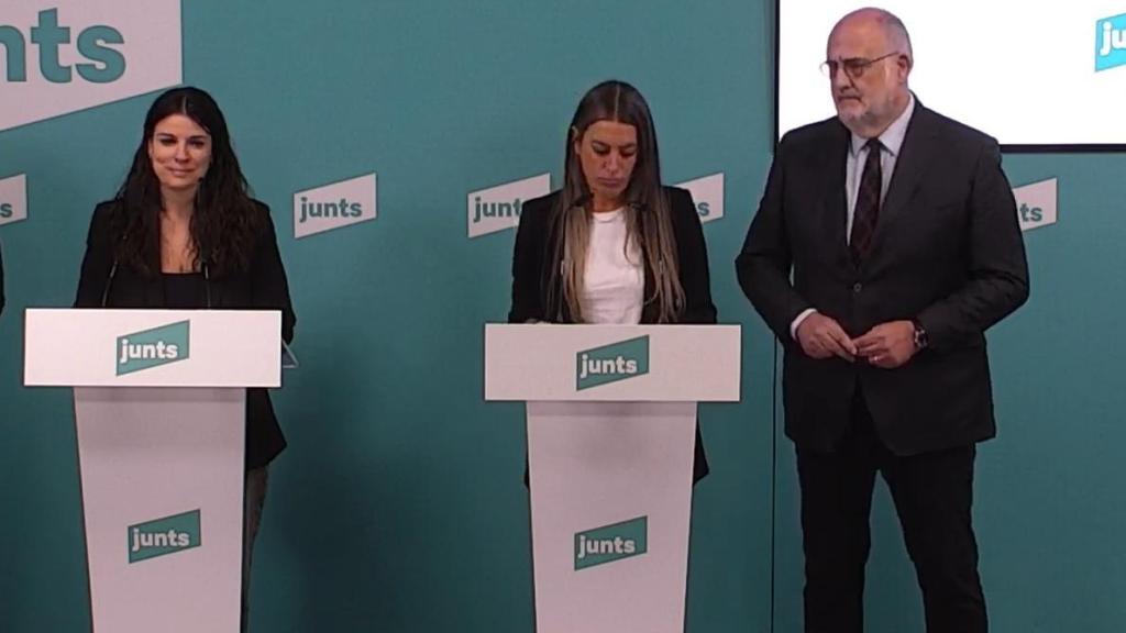 Salvador Vergés, Mònica Sales, Míriam Nogueras y Eduard Pujol