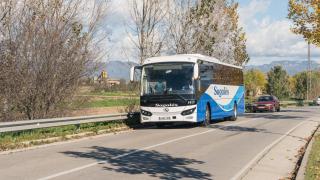 El autobús de Barcelona que sólo pasa dos veces al año