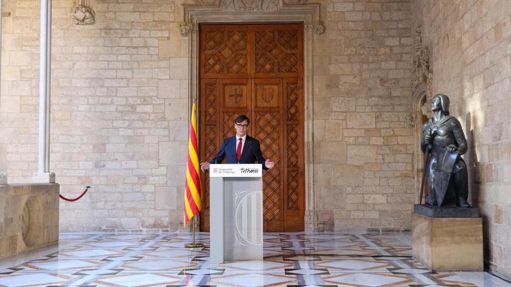 Declaración institucional de Salvador Illa, presidente de la Generalitat de Cataluña, por el acuerdo sobre la reforma de la financiación autonómica