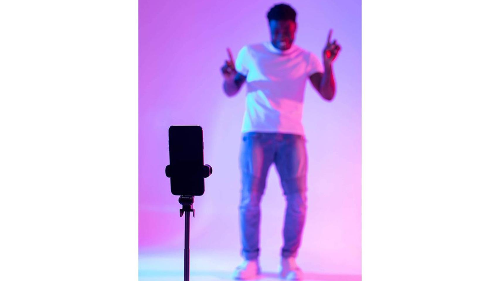 Grabación de un vídeo vertical con un móvil