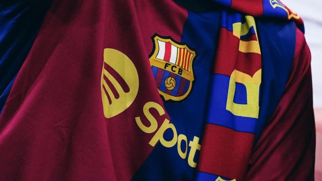 Dos seguidores del Barça en Yeda