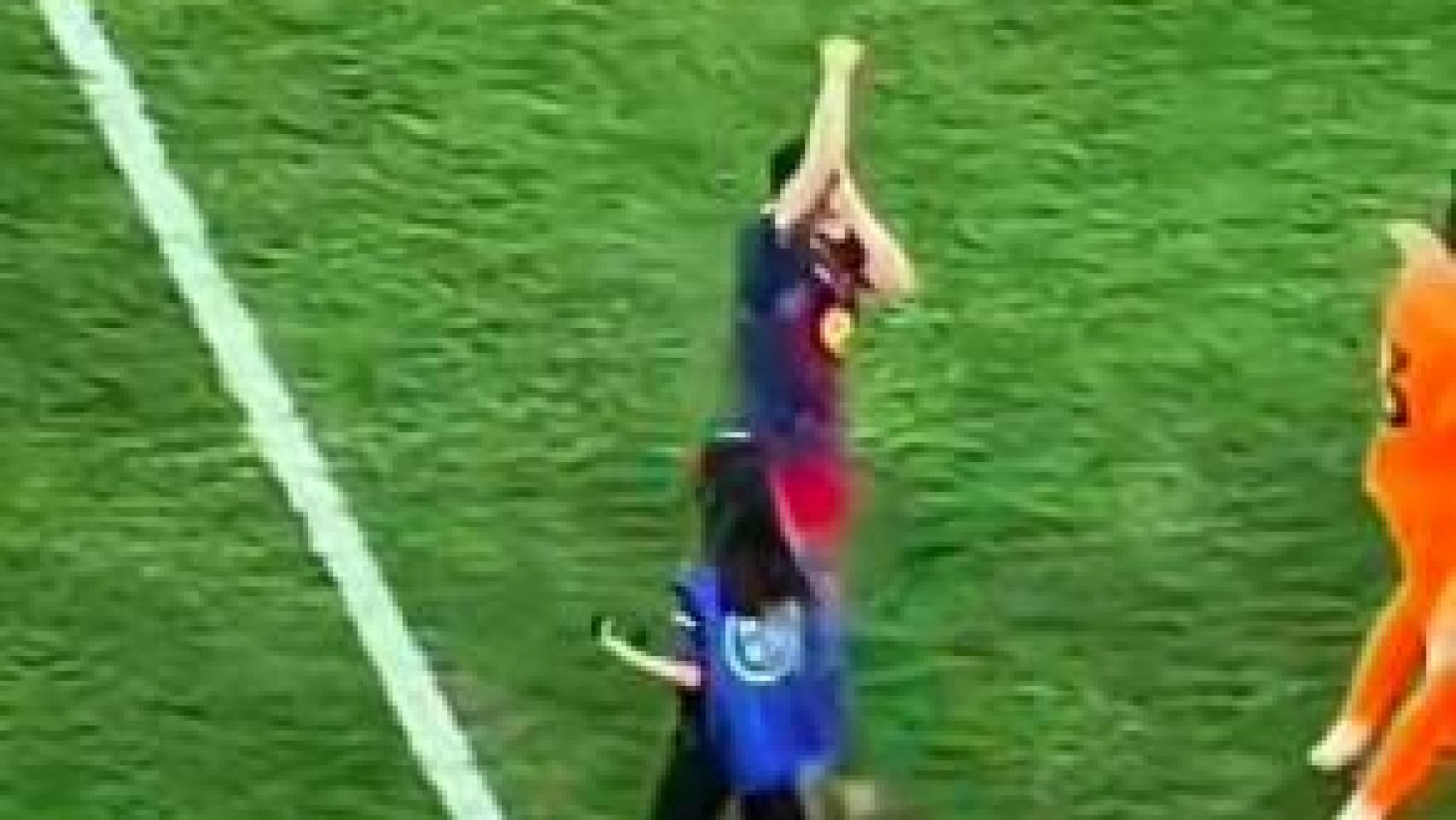 La ‘botifarra’ de Pau Cubarsí en Yeda