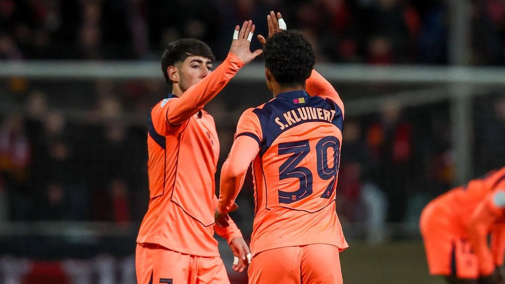 Dani Rodríguez i Shane Kluivert al Reus-Barça B