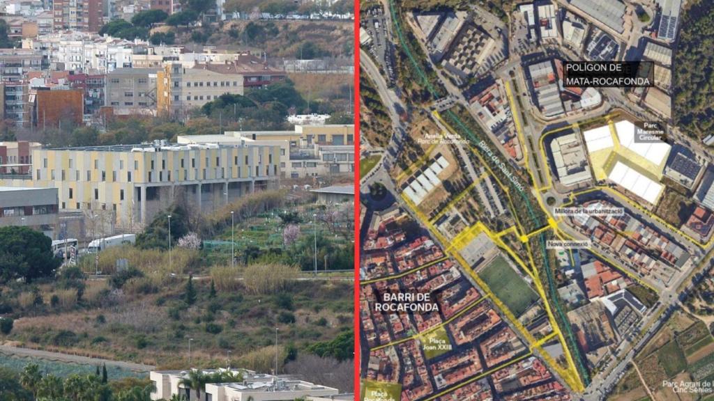 Projecte de la passarel·la de Mataró