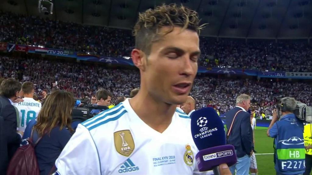 Cristiano Ronaldo se despide del Real Madrid tras ganar la Champions League en 2018