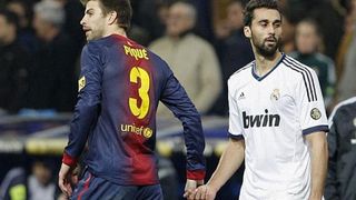 Gerard Piqué y Álvaro Arbeloa