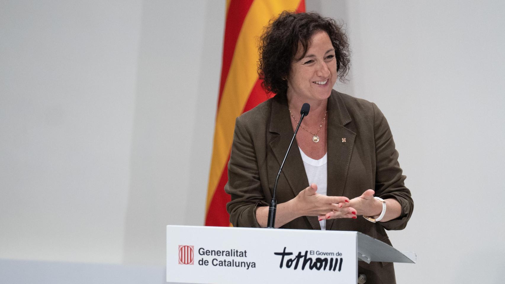 La consellera de Economía y Finanzas de la Generalitat de Cataluña, Alícia Romero