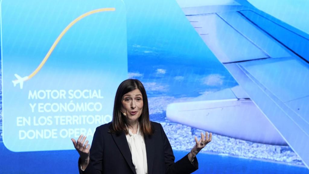 La presidenta de Vueling, Carolina Martineli
