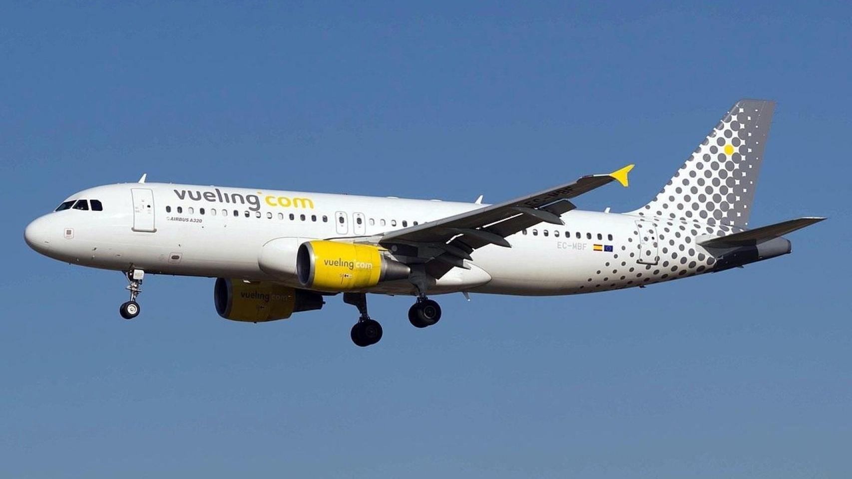 Un avión de Vueling