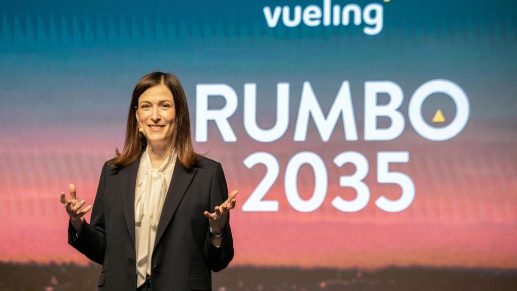 Carolina Martinoli, presidenta de Vueling, en Barcelona
