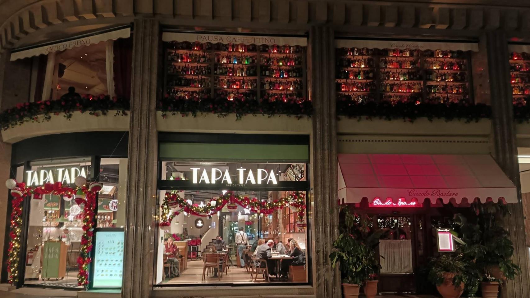 Establecimiento Tapa Tapa, en paseo de Gracia