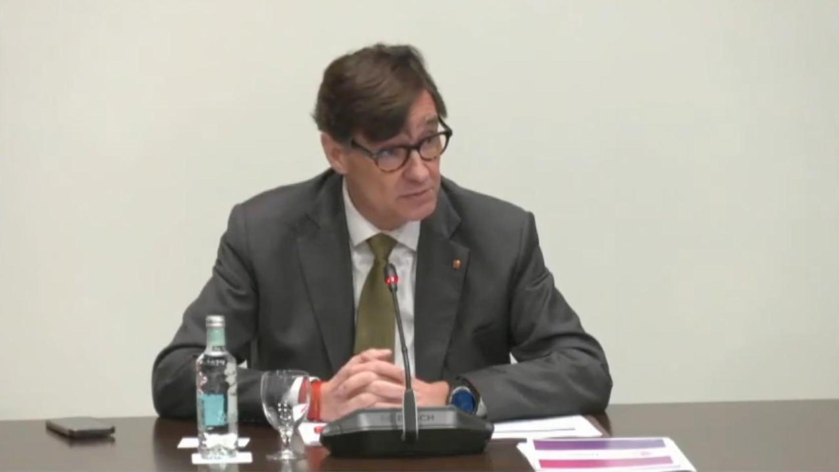 El presidente de la Generalitat, Salvador Illa, este miércoles