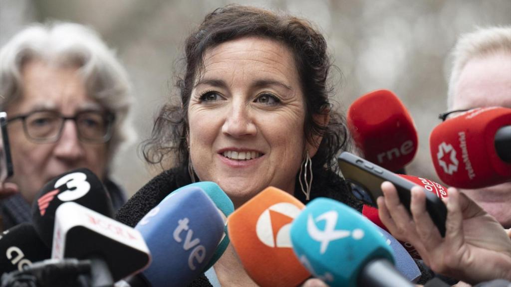 La consejera de Economía y Hacienda de Cataluña, Alicia Romero, atiende a los medios a su llegada al Consejo de Política Fiscal y Financiera (CPFF), a 14 de enero de 2026, en Madrid (España)