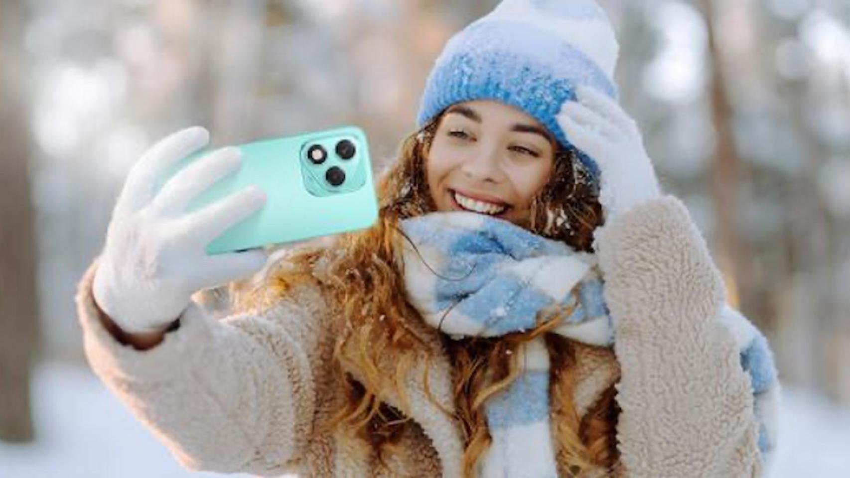 Selfie con un HONOR 400 Lite