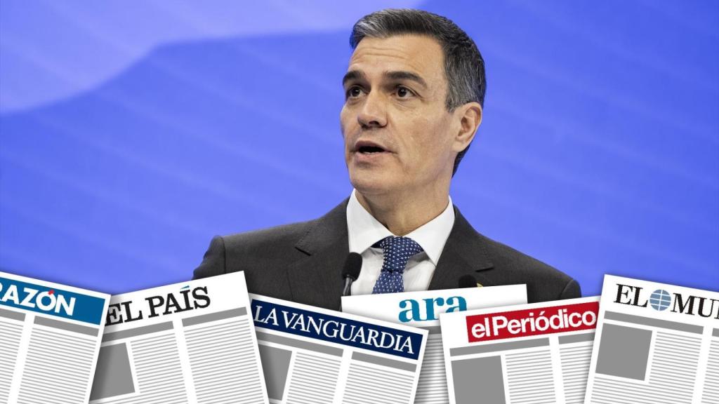 Primeras Planas Pedro Sánchez