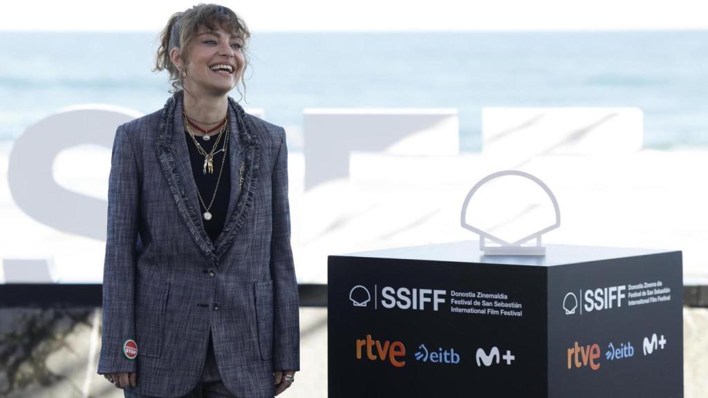 Dolores Fonzi en el Festival de San Sebastián