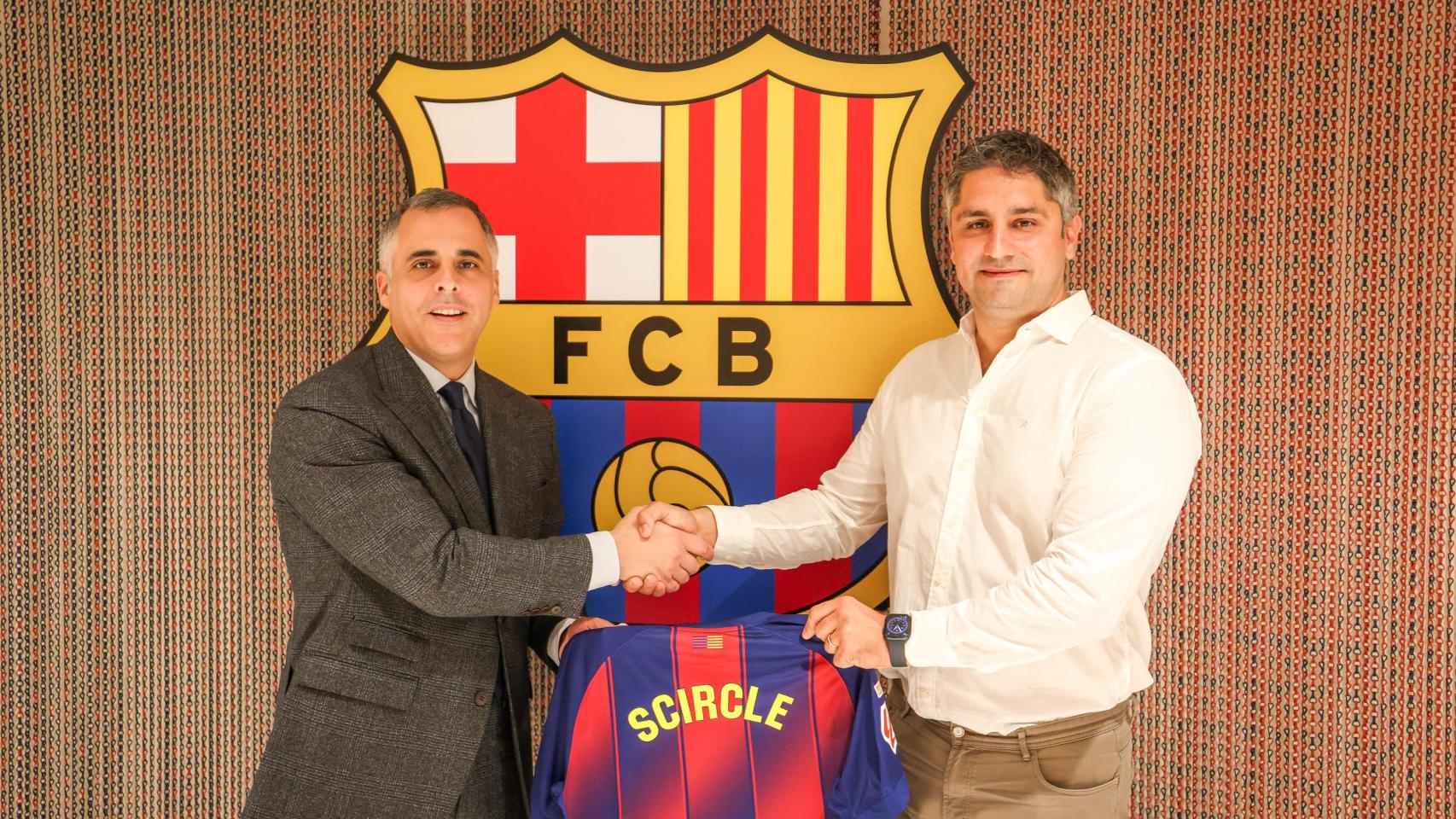 Manel del Río formaliza la entrada del Barça Innovation Hub en el accionariado de Scircle