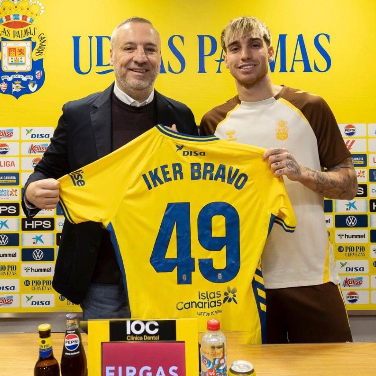 Iker Bravo fitxa per Las Palmas