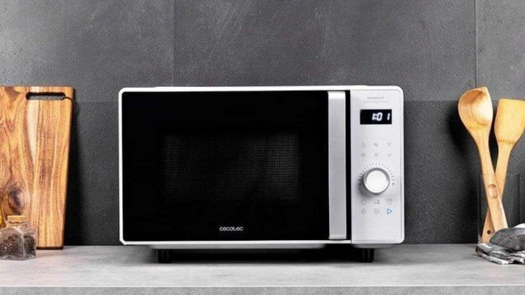 El microondas que necesita cualquier cocina es de Cecotec y está rebajado por tiempo limitado