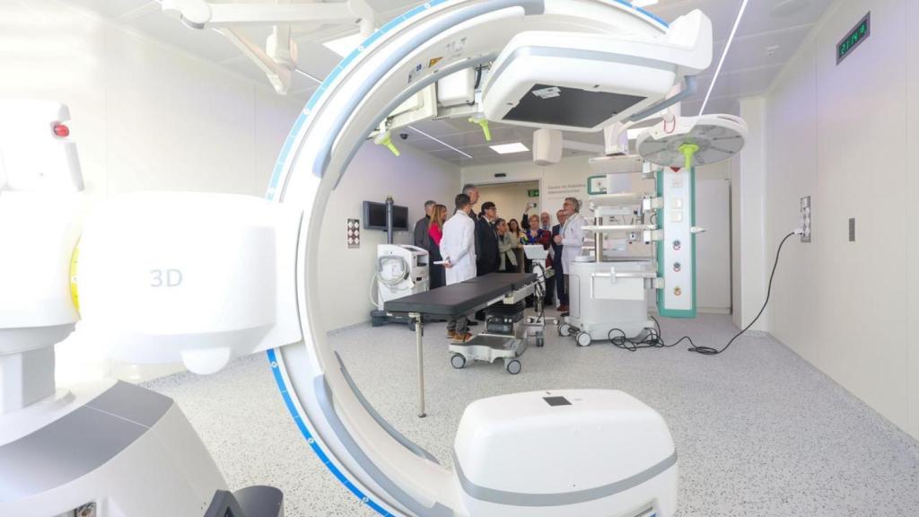 Uno de los nuevos quirófanos del Hospital Germans Trias i Pujol (Badalona, Barcelona), cuya unidad ha sido ampliada con 29 millones de euros de fondos europeos