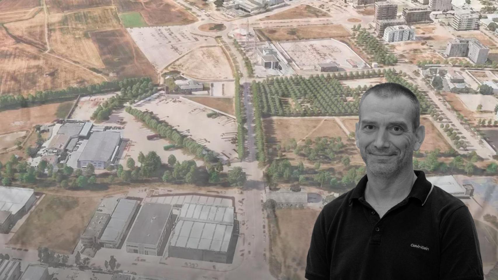 Àlex Barceló, regidor de Urbanismo del Ayuntamiento de Salt, sobre los terrenos que acogerán el Campus de Salud de la Región Sanitaria de Girona